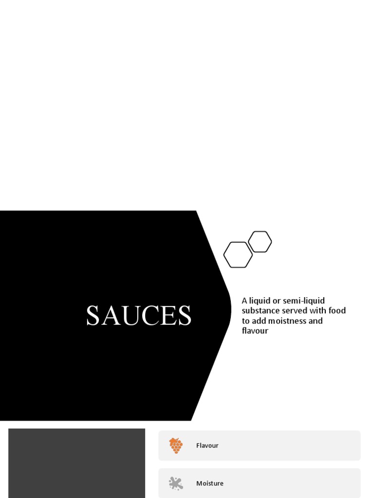 Sauces PDF Sauce Tomato Sauce