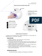 Manual de Uso Lampara Led