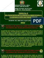 Tema 9. Modelo de Policia Como Filosofia...... Aal