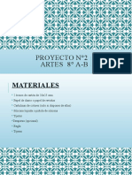 Proyecto N°2 Artes 8° A-B