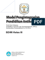 3 Model Pengintegrasian Pendidikan Anti Korupsi SD MI Kelas III