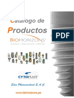 Catalogo. Revista Biohorizons