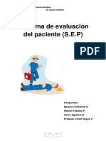 Sistema de Evaluación Del Paciente (S.E.P) : Taller Básico de Primeros Auxilios en Áreas Silvestre