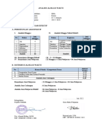 Analisis Alokasi Waktu X