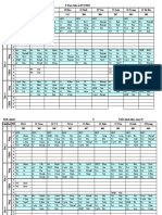 25th Timetable 21-22