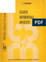 Ecuatii Diferentiale. Aplicatii - G. Morosanu (1989)