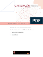 Modelo Del Estado Español - Estado Social