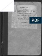 Anna Freud Inleiding Psychotherapie Voor Leraren