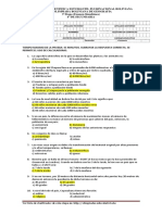 Geografía 4ta Olimpiada 3ra Etapa 4to Secundaria