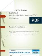 Tema 4 Subtema 1 Bagian 1 Bahasa Indonesia Dan PPKN