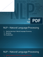 NLP - Natural Language Processing
