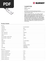 BURNDY YA262TC38 Specsheet