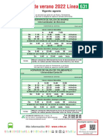 Horario de Verano 631