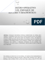 1.2. Proceso Operativo Bajo El Enfoque de Sistema