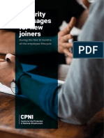 Security Messages New Joiners April 2019
