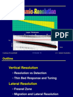 Seismic Resolution