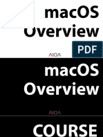 macOS Overview Lect 1