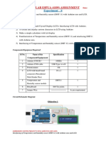 DHT11 Sensor LCD Project