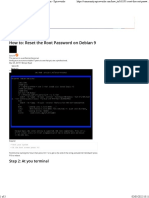 Reset The Root Password On Debian 9 - Linux Forum - Spiceworks