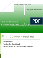 Sistema de Normalização Contabilística e Demonstrações Financeiras