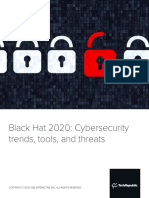 Black Hat 2020: Cybersecurity Trends, Tools, and Threats