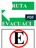 Ruta de Evacuacion Señalizacion