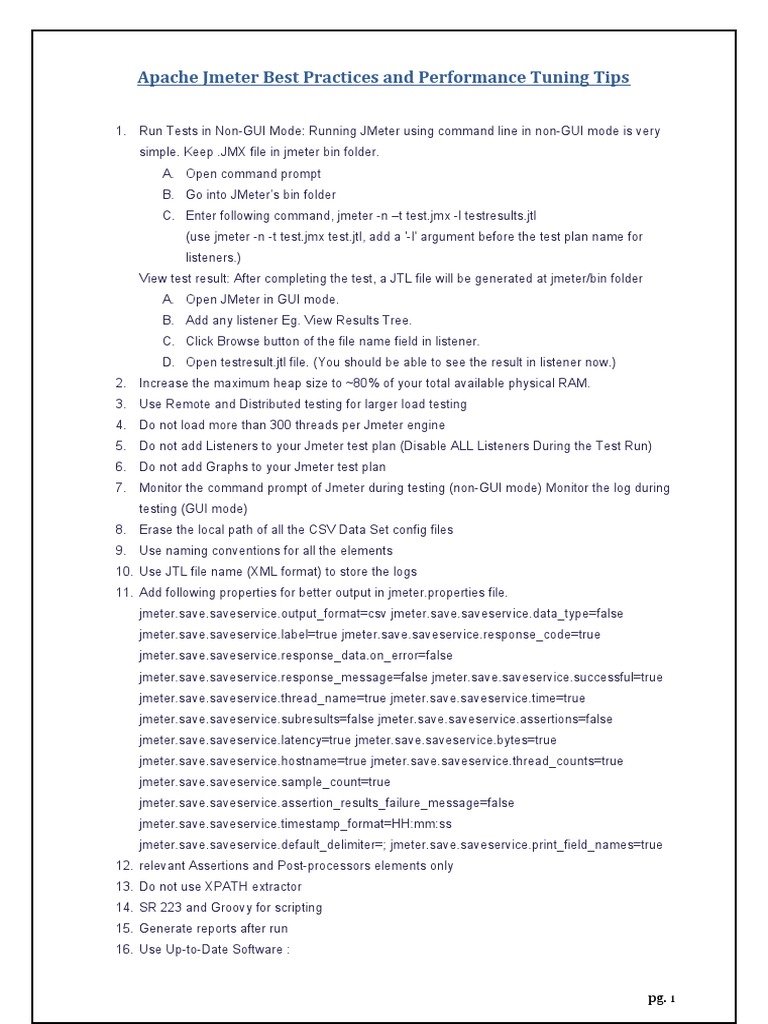 Distributed Load Testing in Apache JMeter | PDF | Networking | Internet ...