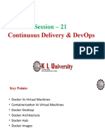 Session - 21: Continuous Delivery & Devops