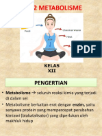 Bab 2 Metabolisme