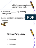 Uri NG Pang-Abay