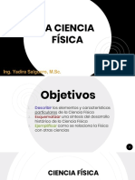 2.1 La Ciencia Física