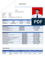 Curriculum Vitae: Personal Details