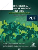 Epidemiología Del Cáncer en Quito _ 2011-2015