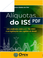 Ebook Aliquotas Do ISS