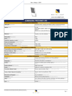 Datasheet LUMINARIA PROXIMO LED