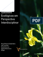 Questões Ecológicas em Perspectiva Interdisciplinar Natureza e Sociedade No Antropoceno
