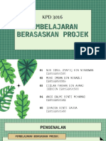 KPD 3016 Pembelajaran Berasaskan Projek