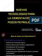 Tecnologías Cementación de Pozos Petroleros