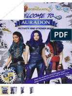 Welcome to Auradon A Descendants 3 Sticker and Activity Book Disney Book Group, Disney Storybook Art Team 9781368049559 Amaz