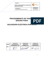 Procedimiento Seguro para Soldadura