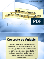 PTT VARIABLES DE INVESTIGACIÓN