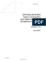 USB Type-C Compliance Document Rev 2 1b June 2021