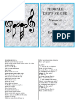 Ad Aveyime Chansons en Script Pamphlet Corrigé