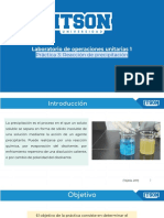 Reacción de Precipitación