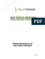 Operating Manual of Multihead