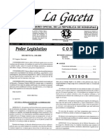 Ley de Penalizacion de La Embriaguez Habitual - Decreto 100-2000