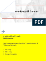 Presentation Systeme Educatif Francais
