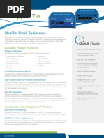 Sangoma Pbxact 40 Datasheet