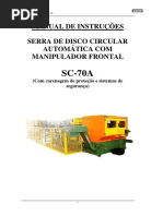 Manual Sc-70a NR-12 - Padrão 220V