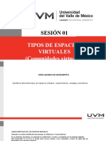 Tipos de Espacios Virtuales